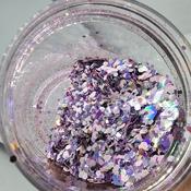 Loose Glitter - MIX3009 Lavender Rose (Pastel Pink/Purple/Holographic Glitter Mix) | Dublin Body Paint