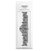PAPERSELF Temporary Tattoo - Chandelier: Bracelet (Black Lace and Tassles) | Dublin Body Paint image