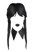 PXP Stencil - Wednesday Addams | Dublin Body Paint