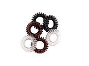 1699 Invisible Spiral Hair Ties 6 Units No Bad Hair | Dublin Body Paint image