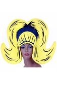 PXP - Foam Wig Yellow and Black | Dublin Body Paint