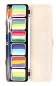 PXP Professional Colours – One Stroke Palette – 6 Intermediate + Brush | Dublin Body Paint image