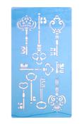 PXP Stencil - Steampunk Keys | Dublin Body Paint
