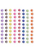 PXP Face &amp; Body Jewels - Decorative Rainbow Coloured Pearls (80) | Dublin Body Paint