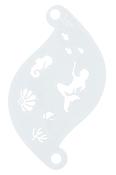 Superstar Stencil - Mermaid | Dublin Body Paint