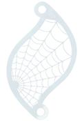 Superstar Stencil - Spider Web | Dublin Body Paint