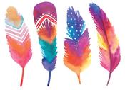 Sioou Temporary Tattoo Mini Feathers | Dublin Body Paint image