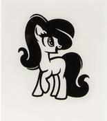 QuickTattoo My Little Pony (Glitter Tattoo Stencil/Transfer) | Dublin Body Paint