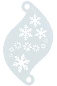 Superstar Stencil - Snowflakes | Dublin Body Paint