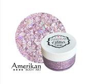 Amerikan Body Art Glitter Creme Lotus Blossom (Pastel Pink) 15g *Limited Edition* | Dublin Body Paint
