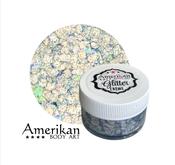 Amerikan Body Art Glitter Creme - Moonlight 15g (Silver and Blue) | Dublin Body Paint