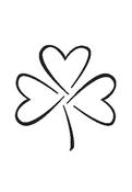 Shamrock Stencil | Dublin Body Paint