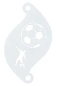 Superstar Stencil - Soccer (Football) | Dublin Body Paint