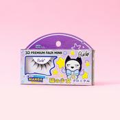 Rude Cosmetics Chibi Manga 3D Faux Mink Lashes - Mystic Kitty | Dublin Body Paint image