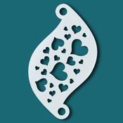 Superstar Stencil - Hearts | Dublin Body Paint