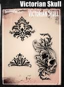 Tattoo Pro Stencils - Victorian Skull | Dublin Body Paint