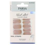 Parsa Beauty - Nail Strips Nail Art - Luxury Nude | Dublin Body Paint image