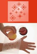 PXP Stencil - Retro Snowflakes | Dublin Body Paint