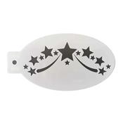 Heart Face Art - Face Painting Stencil - NH5 Shooting Stars Crown | Dublin Body Paint