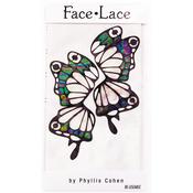 Face Lace - Iridisa (Butterfly Wings) | Dublin Body Paint