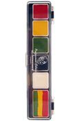 PXP Primary Colour Mini Palette incl One Stroke | Dublin Body Paint image