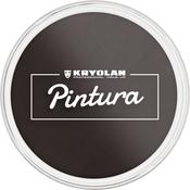Kryolan Pintura Water Color Black 25 ml | Dublin Body Paint