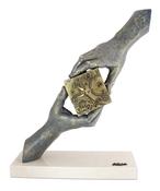 Anglada Clock Sculpture "Catching The Time" image