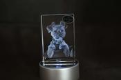 2D Crystal Rectangle Keepsake
