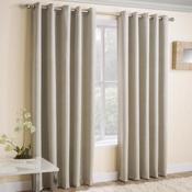 'Victoria - Cream' Thermal Blockout Eyelet Curtains image