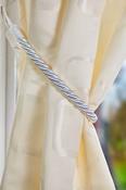 'Knightsbridge - White' Curtain Tiebacks image