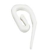 '25x White - Pencil Pleat Curtain Hooks'