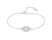 Bracelet : Henrietta : Silver Plated : Crystal by Pilgrim Jewellery - Duiske Glass Kilkenny image