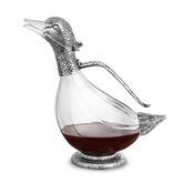 Silver Plated Duck Decanter by Newbridge Silverware (RGSC3045) - Duiske Glass Kilkenny image