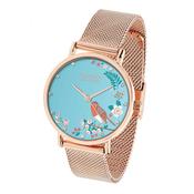 Robin Rose Gold Birdy Watch by Tipperary Crystal * NEW* - Duiske Glass Kilkenny image