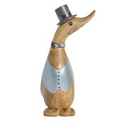 dcuk The Duck Company : Wedding Duck Groom (D3WED-G) | Quirky Wedding Gift - Duiske Glass Kilkenny