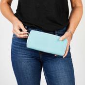 Pacific Large Wallet Duck Egg Blue by goodeehoo |Large Ladies Wallet by goodeehoo Duck Egg Blue - Duiske Glass Kilkenny