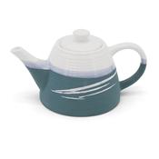 Paul Maloney Pottery Tea Pot | Teal Pottery Tea Pot by Paul Maloney (157255) - Duiske Glass Kilkenny image