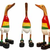 Carlow Duck | Bamboo Carlow County Wooden Duck ( LDC1) | Gift for GAA Fan - Duiske Glass Kilkenny