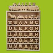 Ryantown Toys Natural Wood Train Letters ( RTTS1) - Duiske Glass Kilkenny image