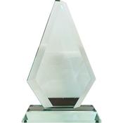 Jade Diamond Arrow Award (DG5085) Suitable For Engraving - Duiske Glass Kilkenny image