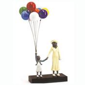 David McGlynn Sculpture – Mum &amp; Girl ‘Loving’ (165878) - Duiske Glass Kilkenny image