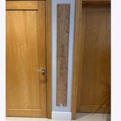 Family Ruler by Caulfield Country Boards (NC-JFK) | Full Size Family Ruler /Height Chart - Duiske Glass Kilkenny
