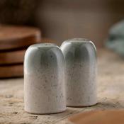 Belleek Living Tivoli Salt &amp; Pepper Set (7613) - Duiske Glass Kilkenny