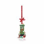 Sparkle Post Box Christmas Tree Decoration by Tipperary Crystal (157958) - Duiske Glass Kilkenny