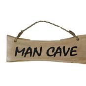 Bamboo Wooden Sign | Man Cave ( BS04) - Duiske Glass Kilkenny