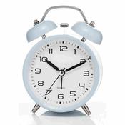 Traditional Alarm Clock | Clock Company Traditional Alarm Clock In Blue (AS6) - Duiske Glass Kilkenny image