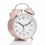 Traditional Alarm Clock | Clock Company Traditional Alarm Clock In Pink (AS7) - Duiske Glass Kilkenny image