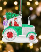Tractor Christmas Tree Decoration by Newbridge Silverware (LS261) - Duiske Glass Kilkenny image