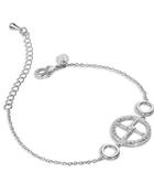 St Brigid's Cross Bracelet by Newbridge Silverware (BR902) - Duiske Glass Kilkenny