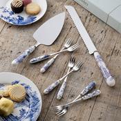 Aynsley Archive Blue Pastry Set (CLAS50606) - Duiske Glass Kilkenny